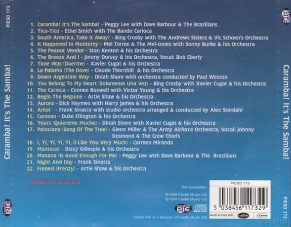 Caramba! It's The Samba! [CD]