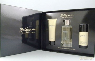 Baldessarini Baldessarini Zestaw - Woda Kolońska 75ml Spray + Dezodorant Sztyft 40ml + Żel Pod Prysznic 50ml [3xKOSMETYKI]