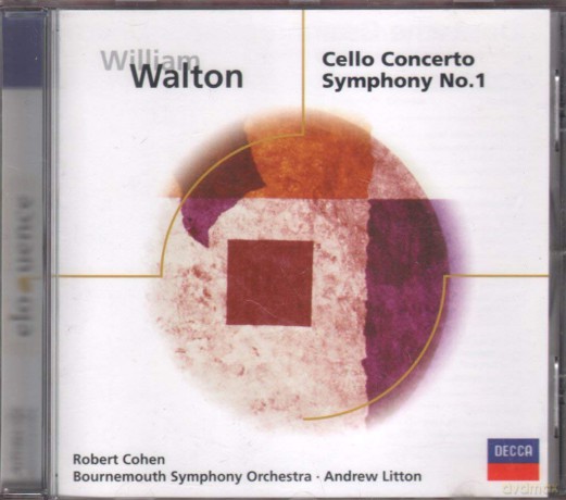 William Walton: Cello Concerto/symphony No. 1 [CD]
