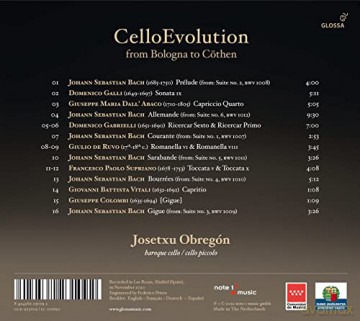 Josetxu Obregon: Celloevolution - From Bologna To CThen [CD]
