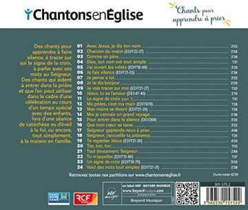 Chantons En Eglise Chants Pour Apprendre A Prier [CD]