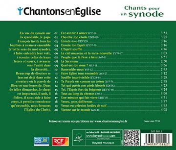Chantons En Eglise Chants Pour Un Synode [CD]