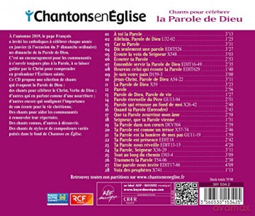 Chantons En Eglise: Chants Pour Celebrer La Parole De Dieu [CD]