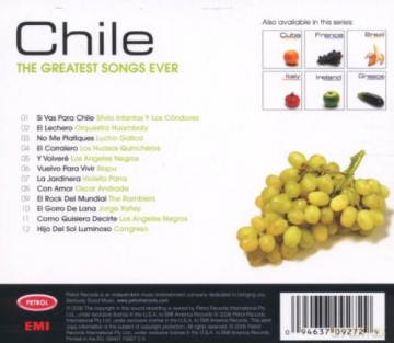 Chile - The Greatest Songs Ever [CD]