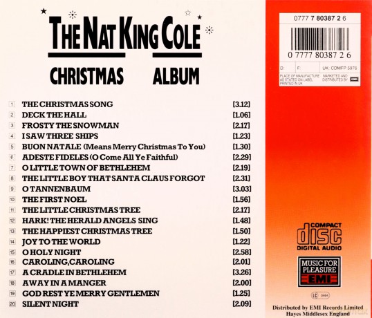 Nat King Cole: Christmas Album [CD]