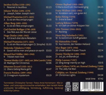 Calmus Ensemble: Christmas Lights [CD]