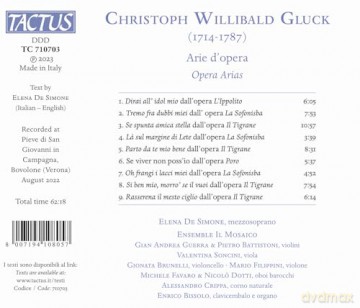 Christoph Willibald Gluck - Arie D'Opera [CD]