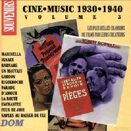Cine Music: Cine Music - 1930 1940 Vol.3 [CD]