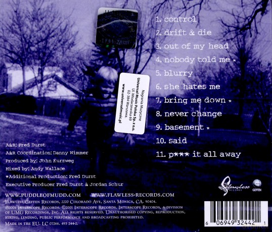 Puddle Of Mudd: Come Clean (Reedycja) [CD]