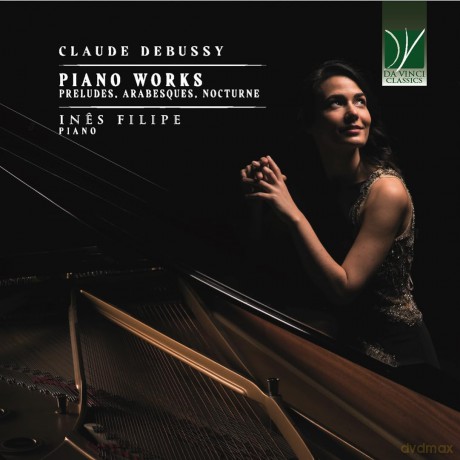 Claude Debussy: Piano Works (Preludes, Arabesques, Nocturne) [CD]