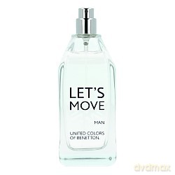 Benetton Let's Move Woda Toaletowa dla Mężczyzny 100ml Spray TESTER [PERFUMY]