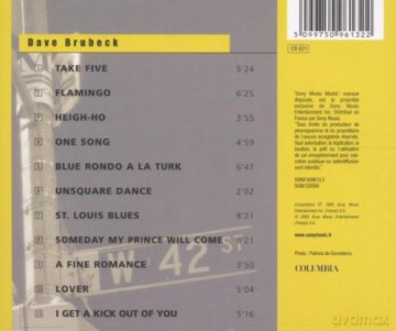 Dave Brubeck: Columbia Jazz 1954-1966 [CD]