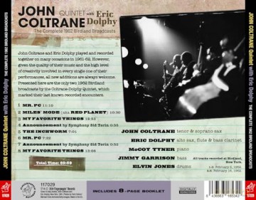 John Coltrane: Complete 1962 Birdland Broadcasts [CD]