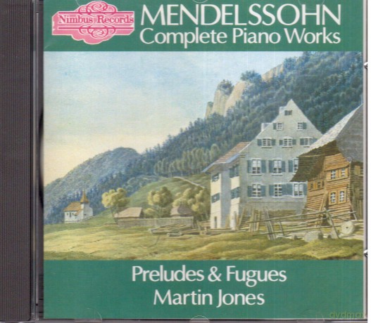 Martin Jones: Complete Piano Woks Prelude, Fugues And Studies [CD]