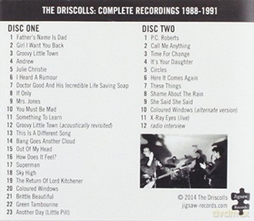Driscolls: Complete Recordings 1988-1991 [CD]