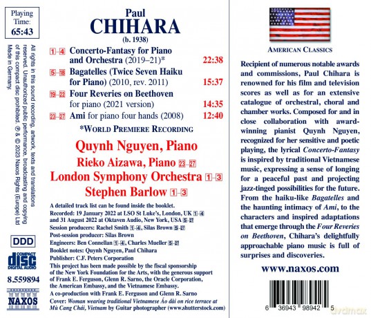 Concerto-Fantasy For Piano And Orchestra [CD]