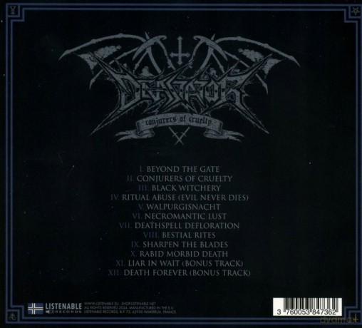 Devastator: Conjurers Of Cruelty [CD]