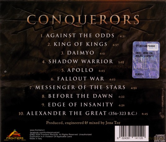 New Horizon: Conquerors [CD]