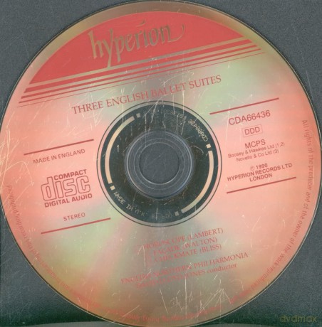 Constant Lambert And Arthur Bliss - Three English Ballets Suites [CD]