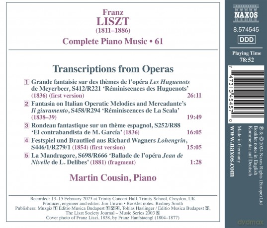 Martin Cousin: Cousin,Martin - Samtliche Klaviermusik, Vol. 61 [CD]