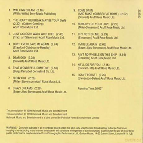 Patsy Cline: Crazy Dreams - 15 Country Greats [CD]