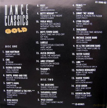 Dance Classics Gold [2CD]