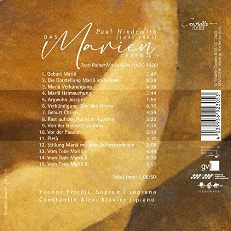 Das Marienleben,Op.27 [CD]