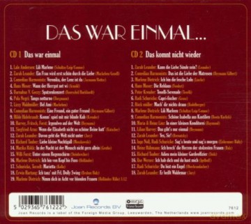 Das War Einmal [2CD]