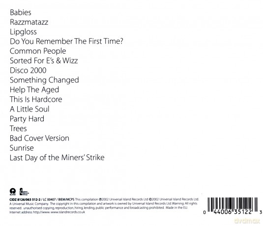 Pulp: Hits [CD]
