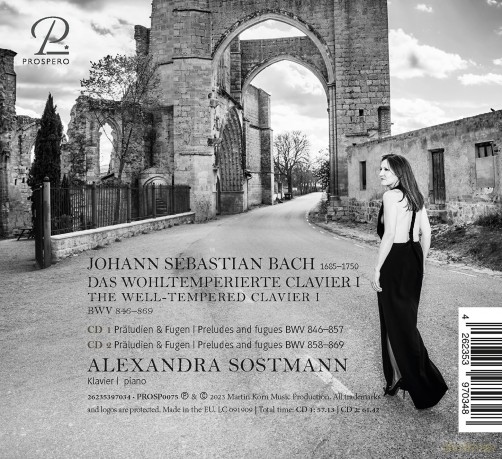 Alexandra Sostmann: Das Wohltemperierte Clavier Vol. 1 [CD]