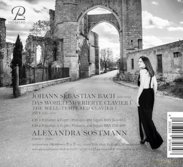 Alexandra Sostmann: Das Wohltemperierte Clavier Vol. 1 [CD]