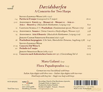 Galassi Mara - Flora Papadopoulos: Davidsharfen [CD]