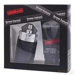 Bruno Banani Dangerous Man Zestaw - Woda Toaletowa 30ml Spray + Żel Pod Prysznic 50ml [2xKOSMETYKI]