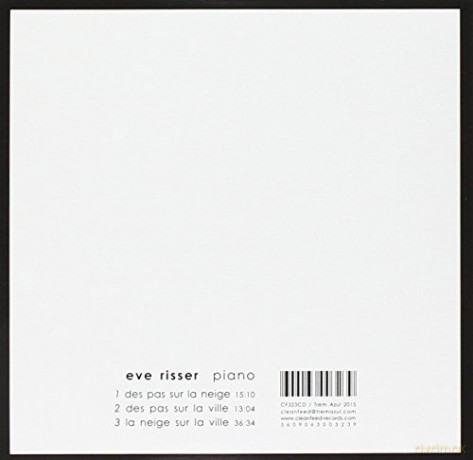 Eve Risser: Des Pas Sur La Neige [CD]