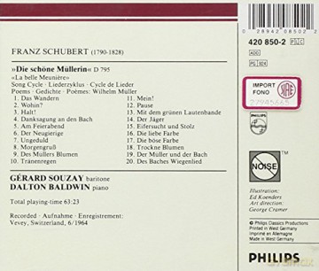 Gerard Souzay: Die Schone Mullerin [CD]