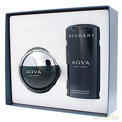 Bulgari Aqua Pour Homme Zestaw - Woda Toaletowa 100ml Spray + Żel Pod Prysznic 200ml [2xKOSMETYKI]