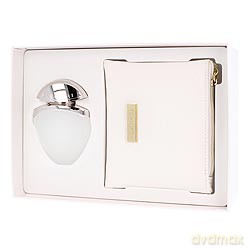 Bulgari Omnia Crystalline Zestaw - Woda Toaletowa 25ml Spray + Kosmetyczka [PERFUMY]