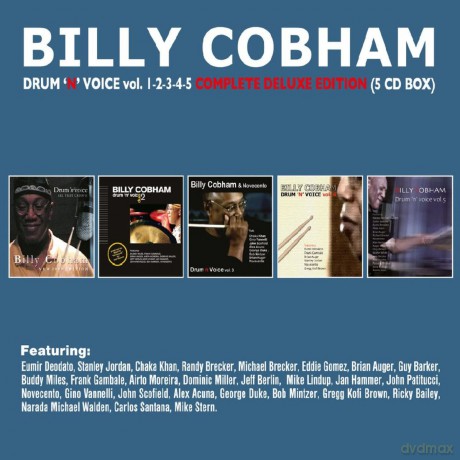 Billy Cobham: Drum 'N' Voice Vol. 1-2-3-4-5 Complete Deluxe [CD]