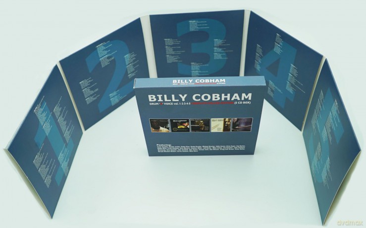 Billy Cobham: Drum 'N' Voice Vol. 1-2-3-4-5 Complete Deluxe [CD]