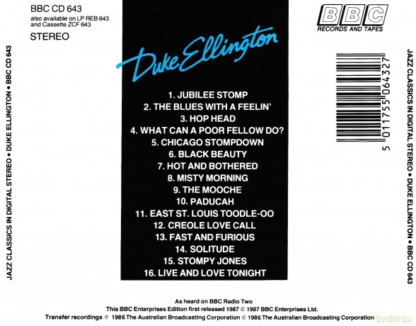Duke Ellington - Great Original Performances 1927-1934 [CD]
