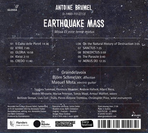Earthquake Mass [CD]