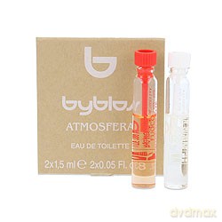 Byblos Atmosfera Ghiaccio Woda Toaletowa 1,5ml Bez Sprayu + Fuoco Woda Toaletowa 1,5ml Bez Sprayu [2xPERFUMY]