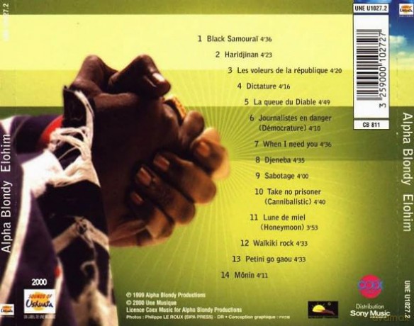 Alpha Blondy: Elohim [CD]