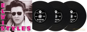 Elvis Presley: Elvis Styles - Vinyl Replica  Limited Black Polycarbonate [CD]