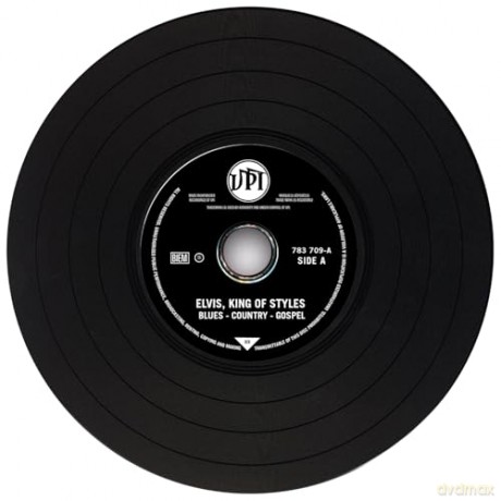 Elvis Presley: Elvis Styles - Vinyl Replica  Limited Black Polycarbonate [CD]