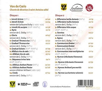 Ensemble Vox In Rama - Vox De Coelo [CD]