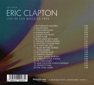 Eric Clapton: Eric Clapton - Live In Los Angeles [CD]