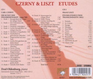 Fred Oldenburg: Etudes Pour Piano [2CD]