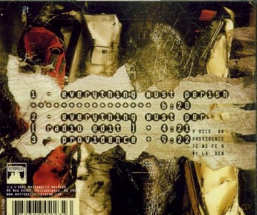 Front Line Assembly: Everything Must Perish [CD]