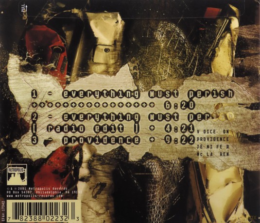 Front Line Assembly: Everything Must Perish [CD]